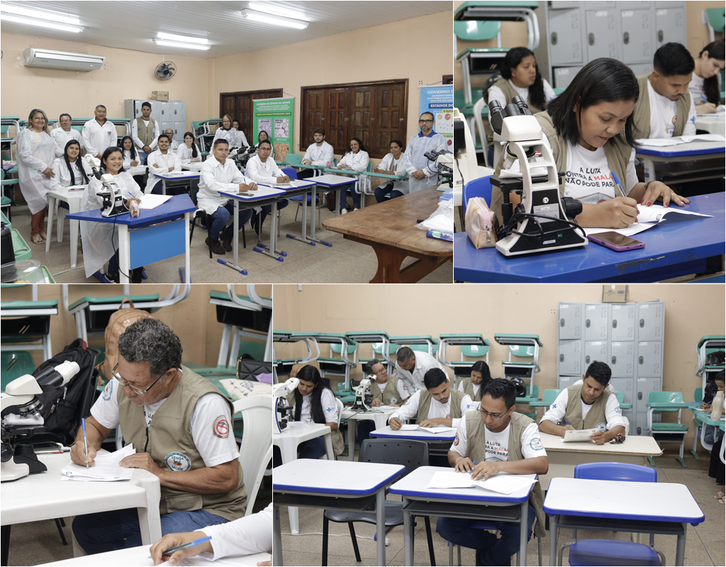 CAPACITAÇÃO DOS PROFISSIONAIS MICROSCOPISTAS DO MUNICÍPIO